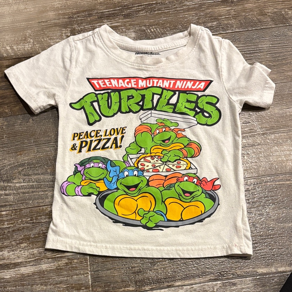 Nickelodeon Teenage Mutant Ninja Turtles White Tee